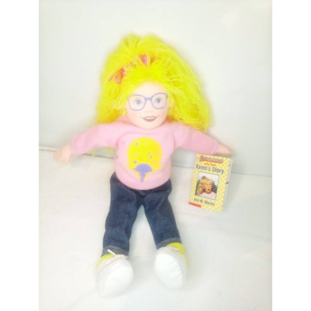 Vintage 1992 Babysitters Club Karens Story Doll Plush Item Number #1995